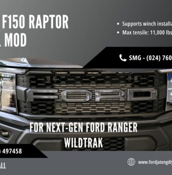 Ford F150 Raptor Grill Mod for Ranger Wildtrak – PRICE ON CALL