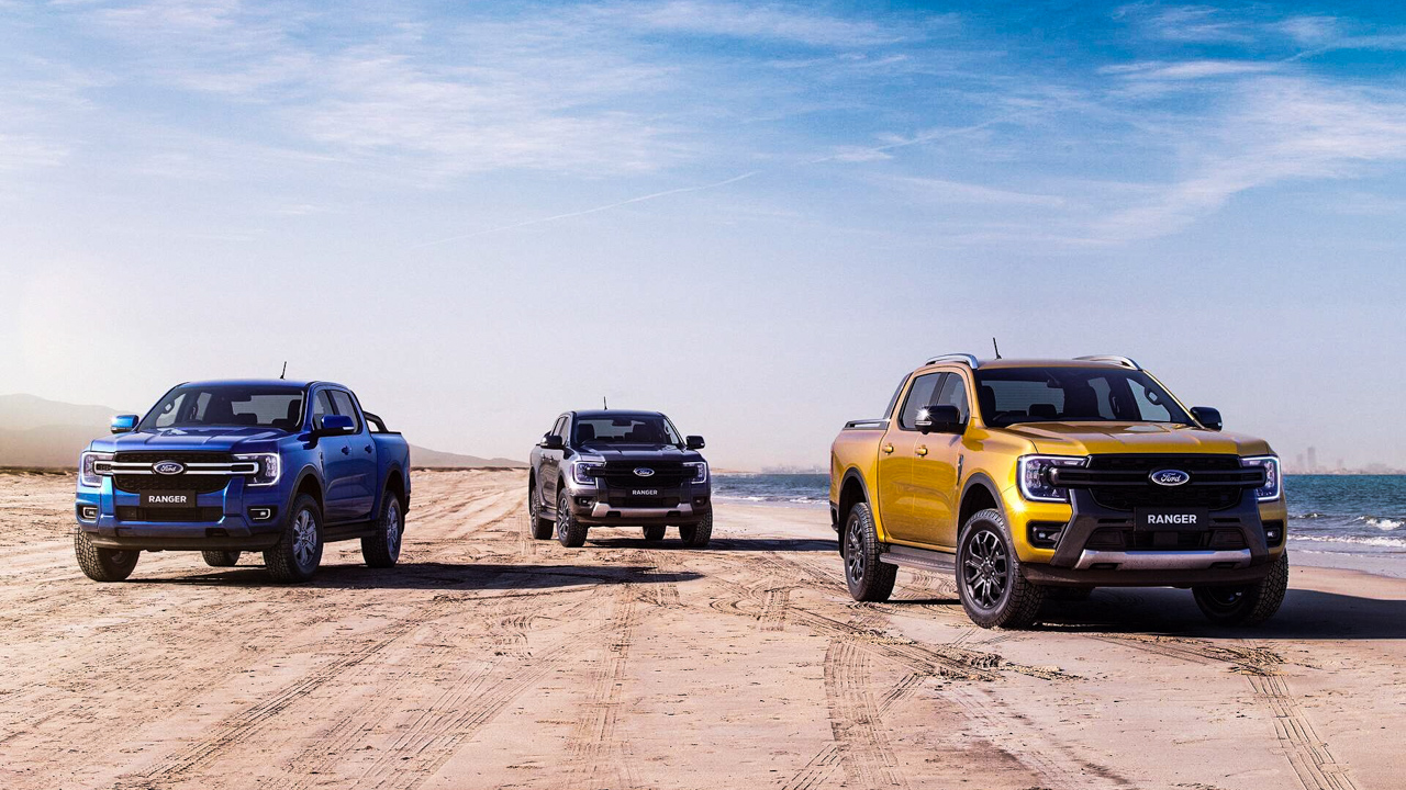 Ford Ranger Lineup